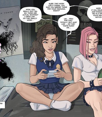 Slumber Party Mystery comic porn sex 1