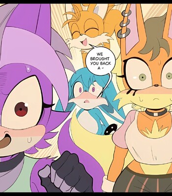 Sonic x Surge comic porn sex 6