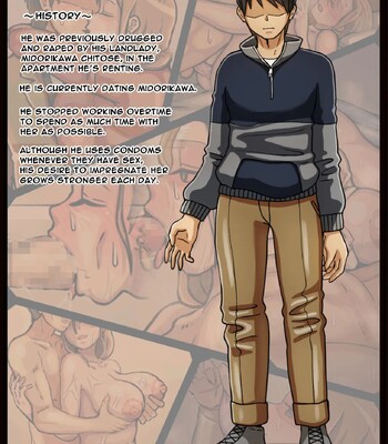 The Story About Forcibly Ejaculating Into a Reluctant Landlady comic porn sex 3