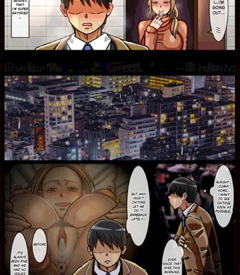 The Story About Forcibly Ejaculating Into a Reluctant Landlady comic porn sex 9