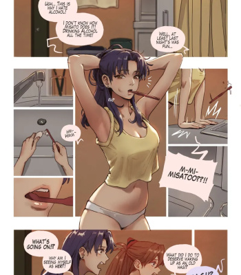 Misato Katsuragi – Morning Tease comic porn sex 2