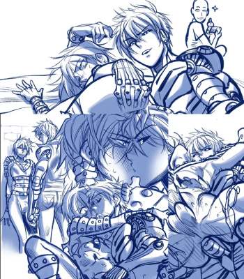 Genos x Sonic comic porn sex 6