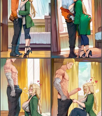 Naruto X Tsunade comic porn sex 3