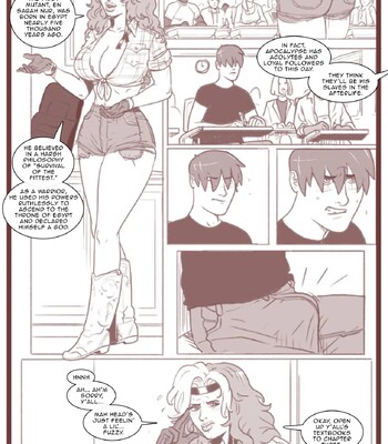 X-Academy Bimbofied – Jean Grey comic porn sex 11