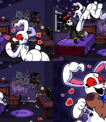 Vanny After Each Encounter With The Night Guard’s Salvage comic porn thumbnail 001