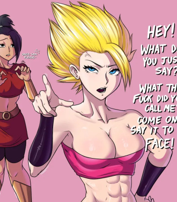 Kale & Caulifla (She’s Angry) comic porn thumbnail 001