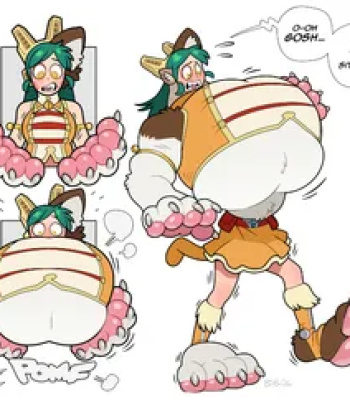 Tomoko TF comic porn sex 4