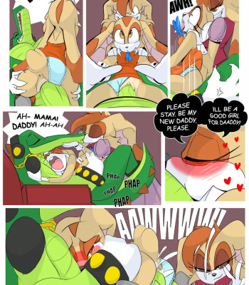 Cream’s New Daddy comic porn sex 4
