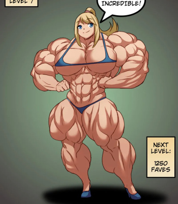 Samus Muscle Growth comic porn sex 7