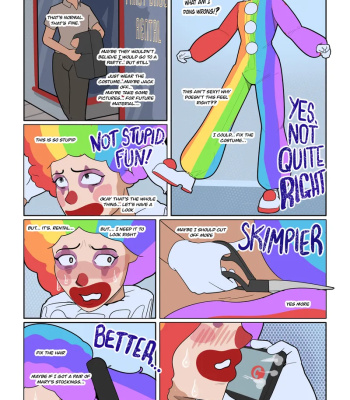Clownification comic porn sex 9