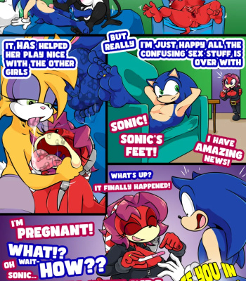 Sonic… I Want To Marry Your Feet! comic porn sex 12