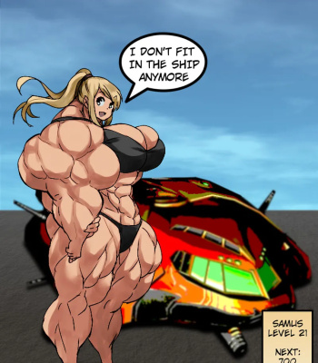 Samus Muscle Growth comic porn sex 21