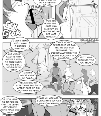 Beach Day With A Princess comic porn sex 25