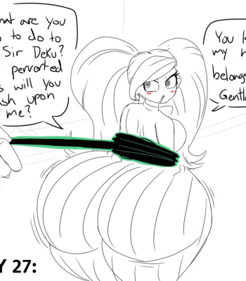Deku’s No Nut November comic porn sex 28