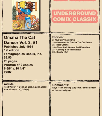 Omaha Fantagraphics 1 comic porn sex 29