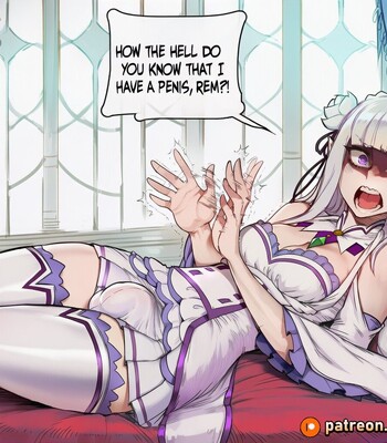 [Amadeus V] Forbidden Fruit of the Roswaal Mansion (Emilia x Rem) [English] [Full Comic] comic porn sex 3