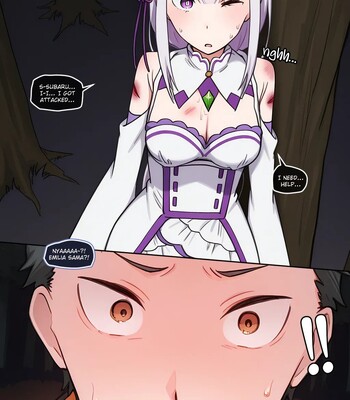 Emilia & Felix “Healing” comic porn sex 1