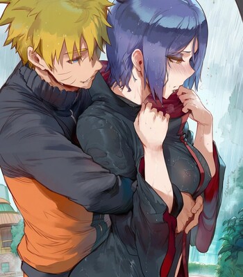 Naruto x Konan comic porn thumbnail 001