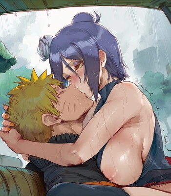 Naruto x Konan comic porn sex 25