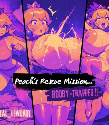 Peach’s rescue mission… Booby-trapped! comic porn thumbnail 001