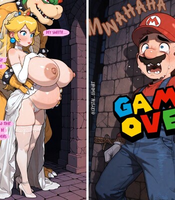 Peach’s rescue mission… Booby-trapped! comic porn sex 20