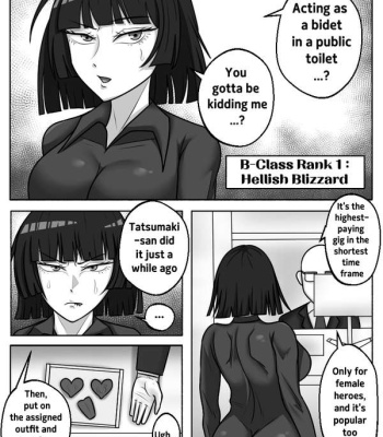 Fubuki – Human Bidet In A Public Restroom comic porn thumbnail 001