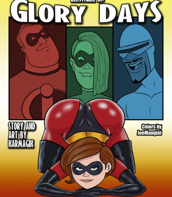Elastigirl In Glory Days (Colored) comic porn thumbnail 001