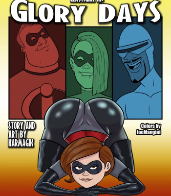 Elastigirl In Glory Days (Colored) comic porn sex 2