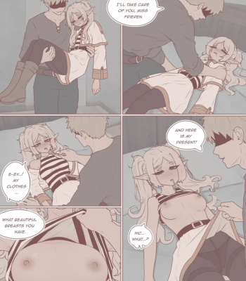 Frieren Got Drunk comic porn sex 3