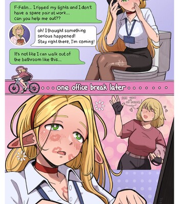 Office Elf Wife comic porn sex 10