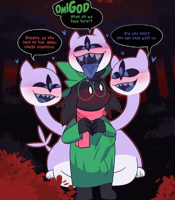 Ralsei x Clover (Ongoing) comic porn sex 2
