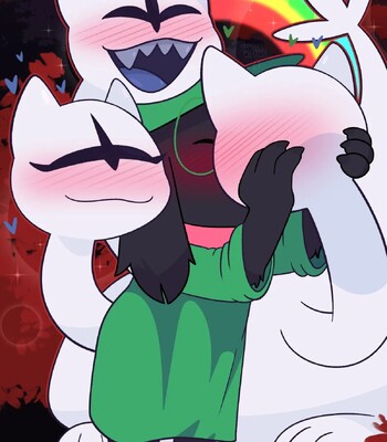 Ralsei x Clover (Ongoing) comic porn sex 16