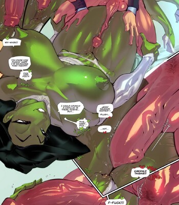Spiderman X She-Hulk Honeymoon comic porn sex 5