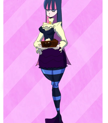 Stocking’s Weight Gain comic porn thumbnail 001