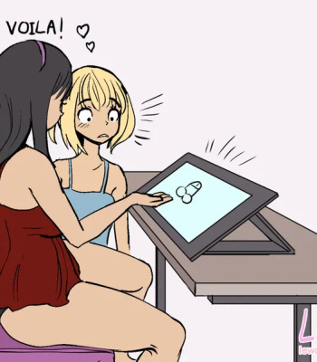 Lewdies 11 – How To Draw Cocks With Nessie And Alison comic porn sex 2