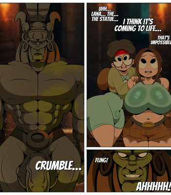 Lewd Raider And The Temple Of The Sun Idol comic porn sex 4