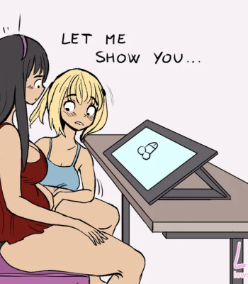 Lewdies 11 – How To Draw Cocks With Nessie And Alison comic porn sex 5