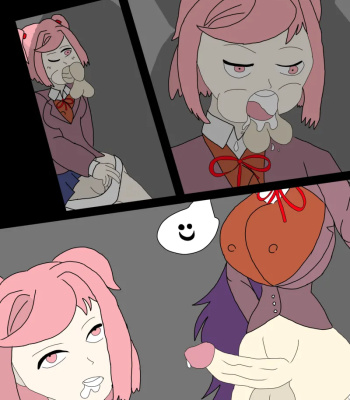 Tea Time With Yuri And Natsuki comic porn sex 5