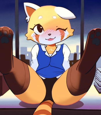Retsuko Working Overtime comic porn sex 6