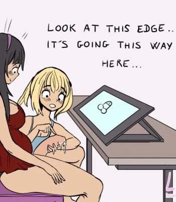 Lewdies 11 – How To Draw Cocks With Nessie And Alison comic porn sex 6