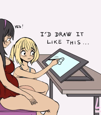 Lewdies 11 – How To Draw Cocks With Nessie And Alison comic porn sex 7