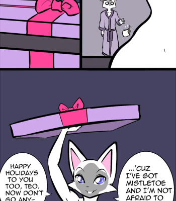 Kitty Under The Mistletoe comic porn sex 7