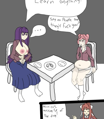 Tea Time With Yuri And Natsuki comic porn sex 7