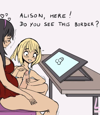 Lewdies 11 – How To Draw Cocks With Nessie And Alison comic porn sex 9