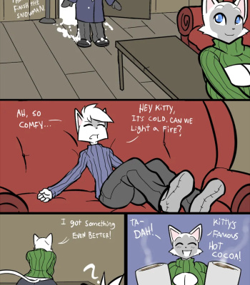 Kitty Under The Mistletoe comic porn sex 11