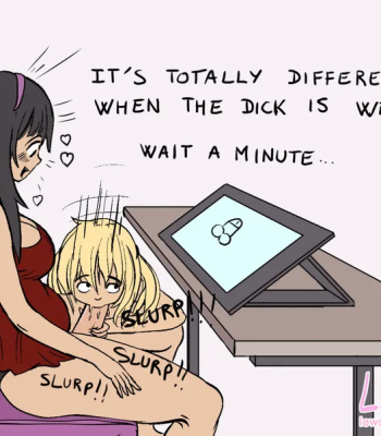 Lewdies 11 – How To Draw Cocks With Nessie And Alison comic porn sex 11