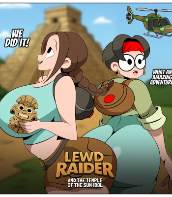 Lewd Raider And The Temple Of The Sun Idol comic porn sex 16