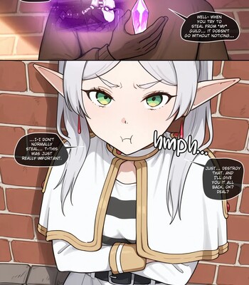 Frieren Girls Go Black comic porn thumbnail 001