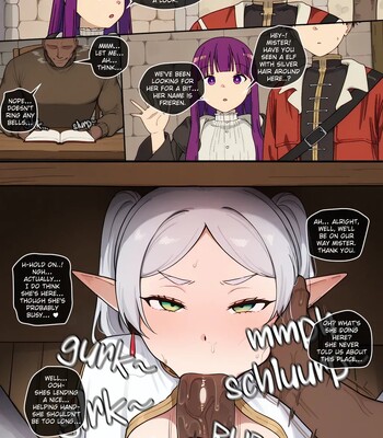 Frieren Girls Go Black comic porn sex 4