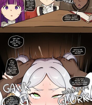 Frieren Girls Go Black comic porn sex 5